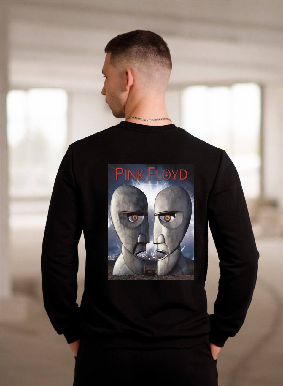 Світшот тринитка футер Pink Floyd S - XL